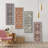 Geometric Line " Abstract Geometric Boho Mid-Century " 4 - Pieces