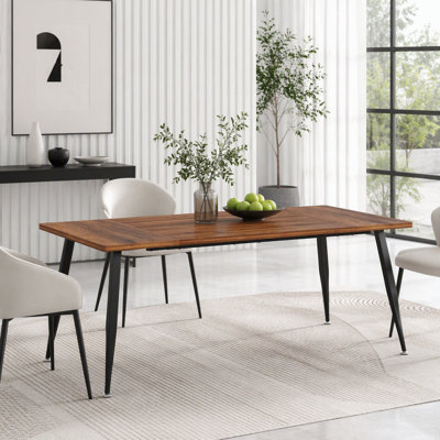 Rectangular Industrial Dining Table