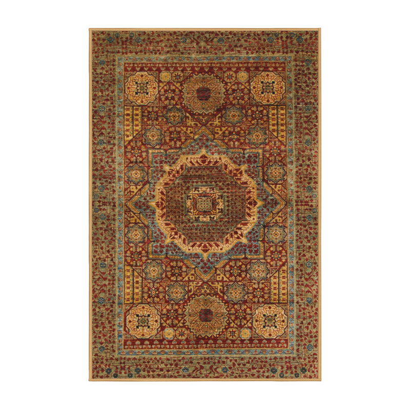 Abstract Indoor Rug, Rectangle 3' x 5'