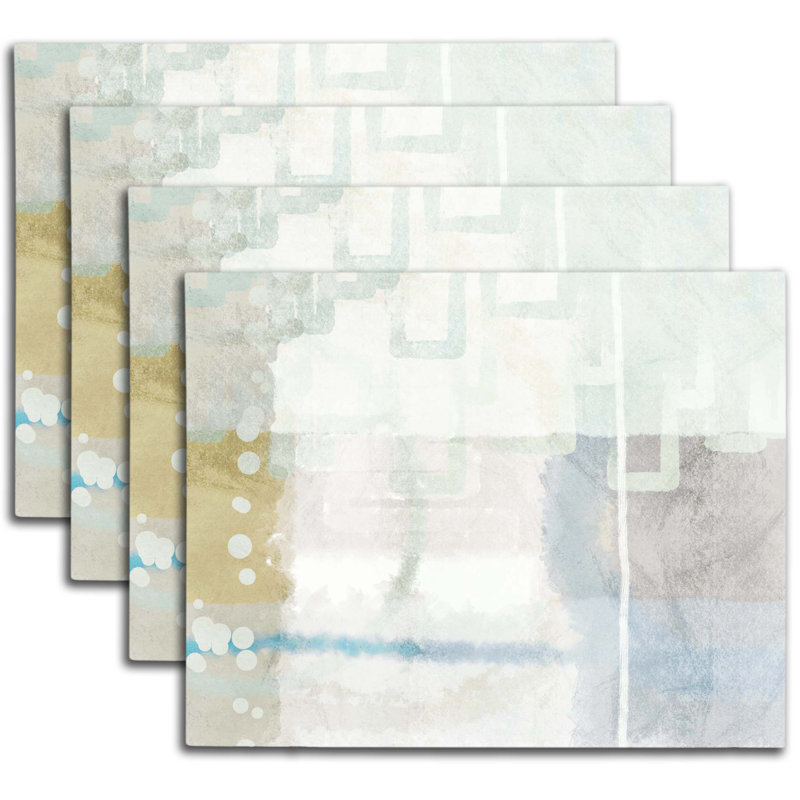 Napperon abstrait en polyester