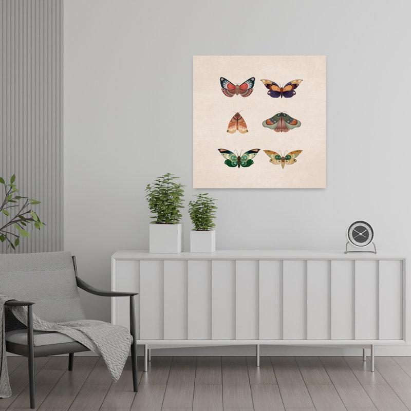 Art mural, papillon, papillon, papillon, H 24 po x l 24 po