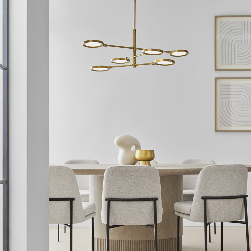 Spectica 6 Chandelier, Bronze