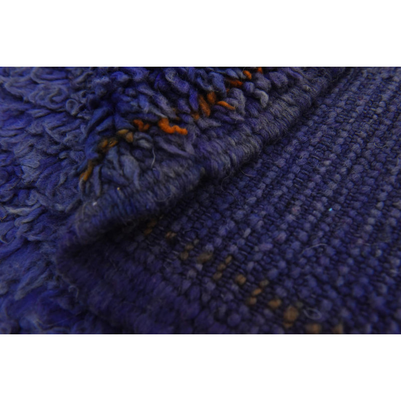 Runner Mosser Navy Blue Rug