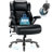 Heavy Duty  Executive office Chair With Adjustable Arms，Lumbar Support and Swivel Wheels-239275859