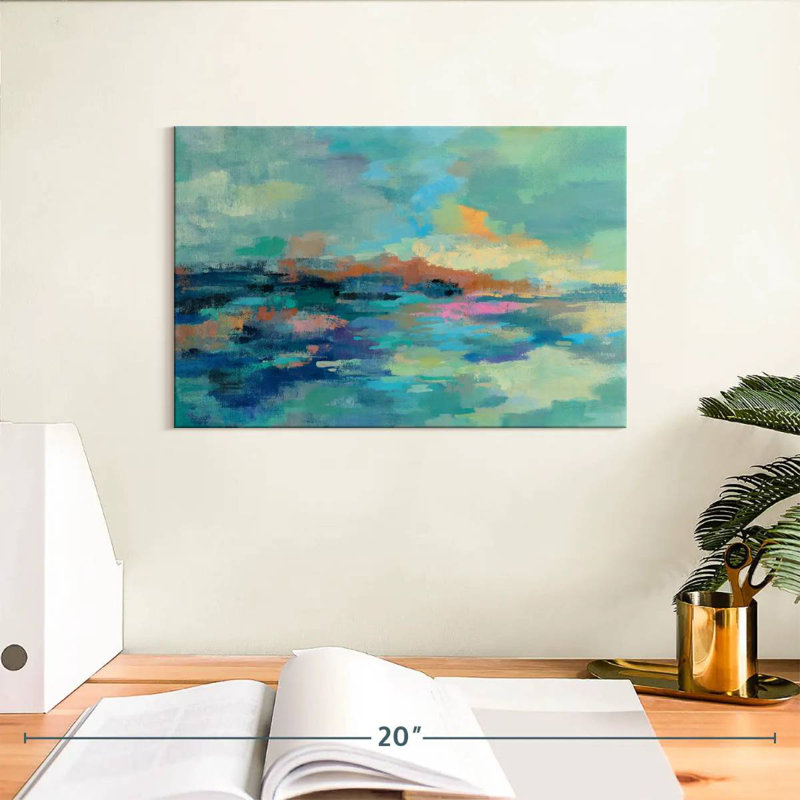 Avery Summer Seaside Abstract, H 8 po x l 12 po
