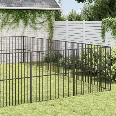 Hedd 100cm H Galvanised Steel Exercise Pen