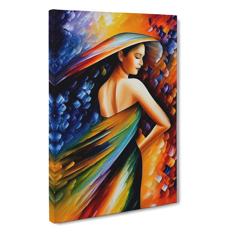 Portrait Of A Woman No.2 - Wrapped Canvas Print, 50cm H x 35cm W x 3cm D