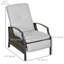 Chaise de patio inclinable avec coussins Stellamae-664696883