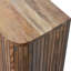 Armoire incurvée cannelée