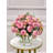 Rose Peonies Arrangement in Vase-107283954