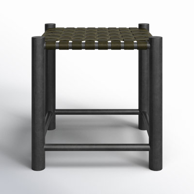 Karo Solid Wood Accent Stool by AllModern