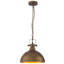 Luminaire suspendu dôme antique industriel 12 po