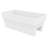 Finley Modern 24-in Recycled Plastic Indoor/Outdoor Rectangle Railing Planter-1803709010