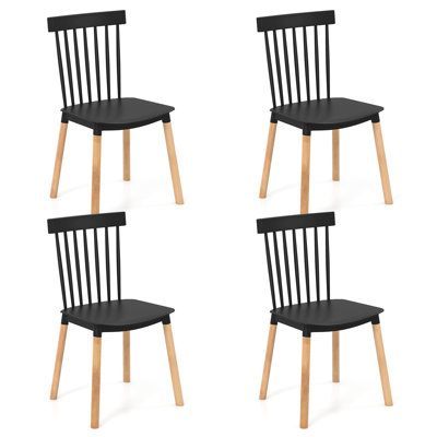 44cm H Side Chair in Black