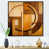 Black Floater Framed