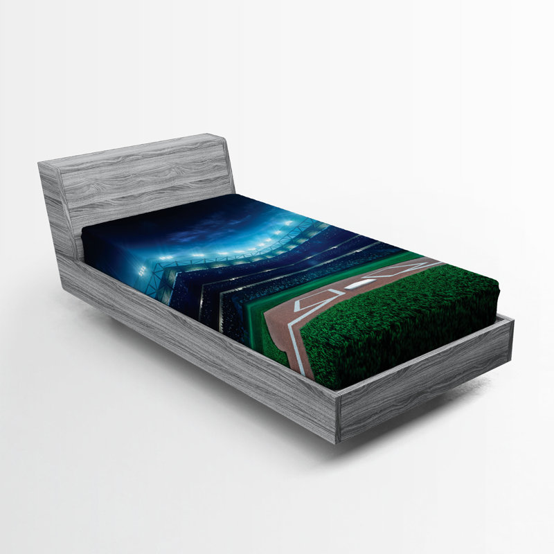 Drap-housse Ambesonne Sports, Drap-housse de taille simple