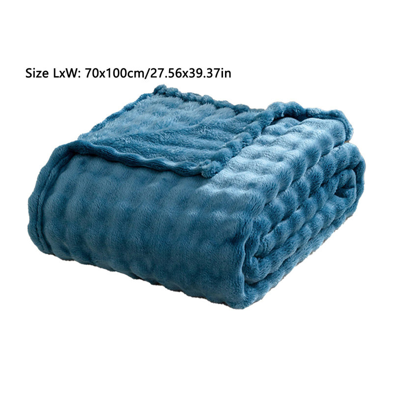 Couvertures pour couvre-lit douces et épaisses kbndieu, Blue
