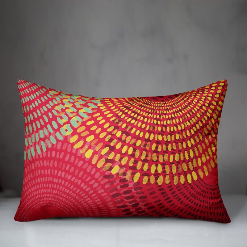  Outdoor Rectangular Pillow Cover & Insert, Pink