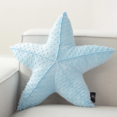 Coussin décoratif en forme d'étoile de mer 20,5 "Velvet Ocean Series