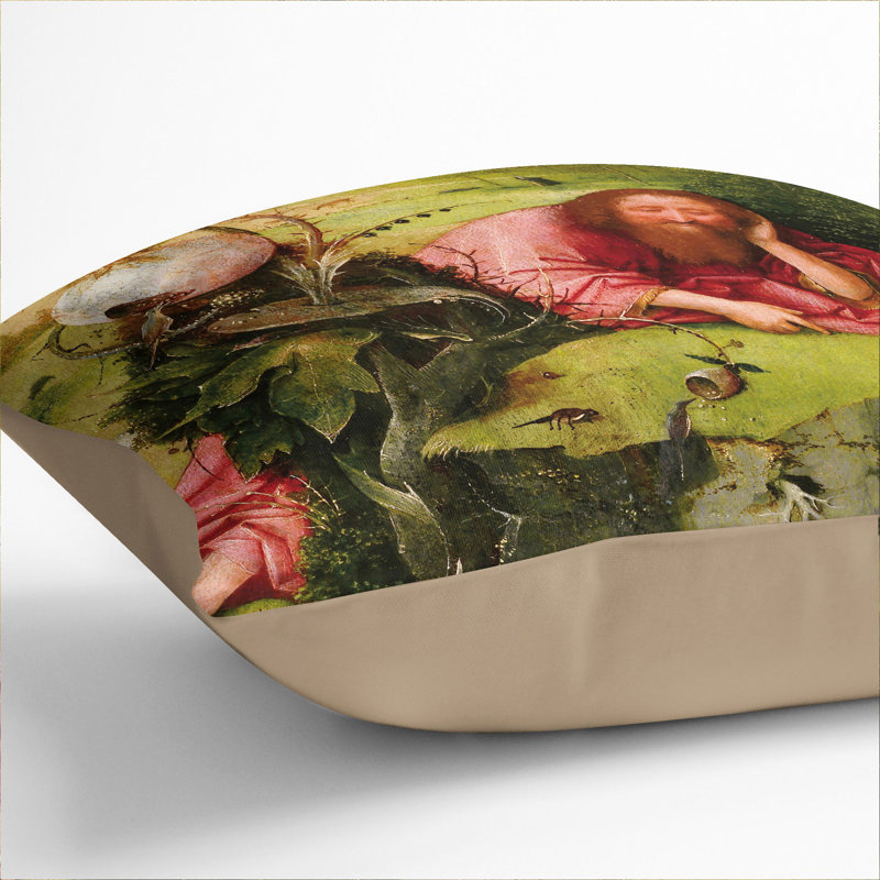 Square Cushion, 55cm H x 55cm W x 20cm D, Stone