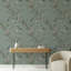 Papier peint floral traditionnel