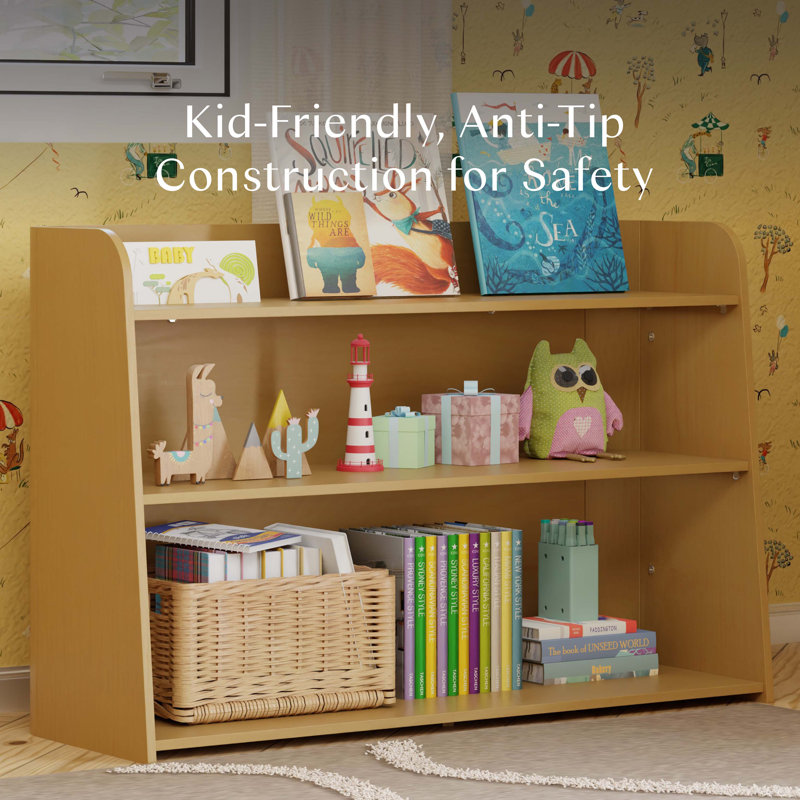 Melo Montessori-Inspired Bookcase, Honey