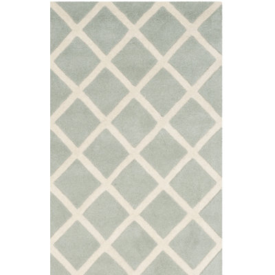 Teresita Hand Tufted Wool Geometric Rug