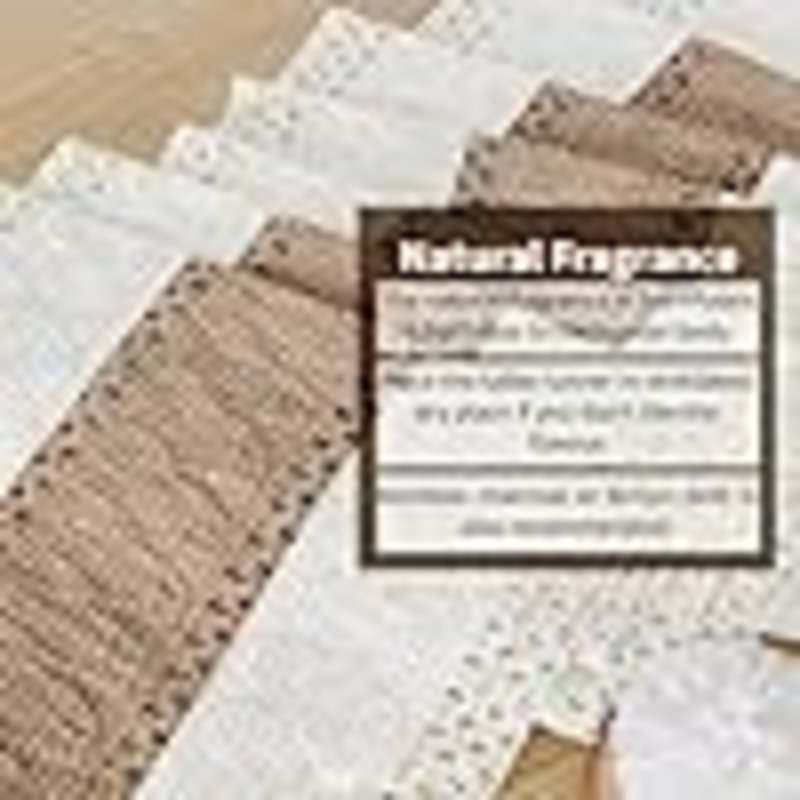 Boho Table Runner 36 Inches Long(Without Tassel) Farmhouse Home Decor Rustic Cream & Brown Macrame Table Runner For Dining Bedroom Decor(12X36 Inches)