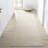 High-Low Modern Farmhouse Premium Performance Beige Indoor Runner Rug-816966343