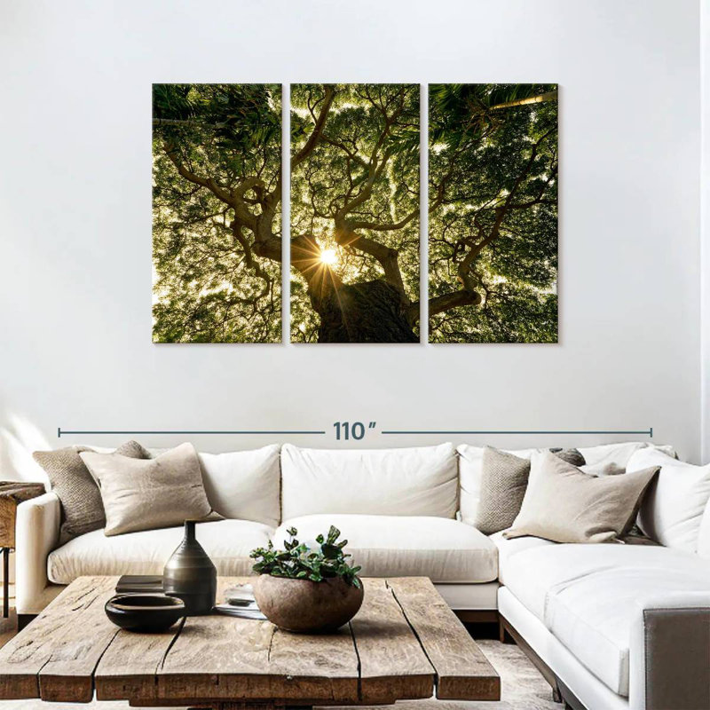 Harnek Sunny Banyan Tree, 42" H x 65" W
