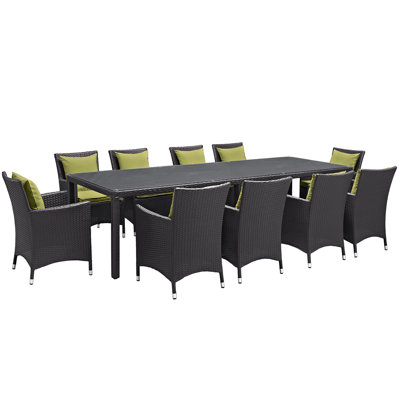 Convene 11 Piece Dining Set