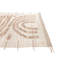 Tapis carré brun clair Orpheus