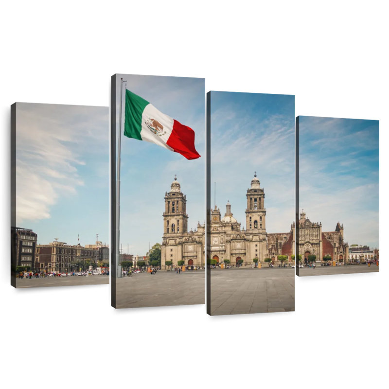 Adella, cathédrale métropolitaine de Mexico, H 48 po x l 75 po