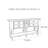 Retro Elegant Multifunctional Console Table