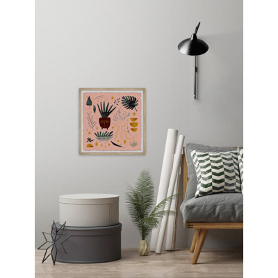 Tropical Profile - Single Picture Frame Painting