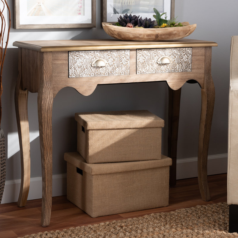 88cm Solid Wood Console Table