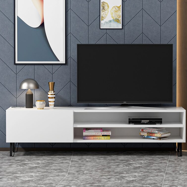 George Oliver Portwood 63'' Media Console & Reviews | Wayfair