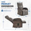 Chaise longue inclinable et réglable en osier Serita-1075250186-1075250187