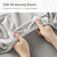Draps pour lit très grand 50% coton-124957772-124957773