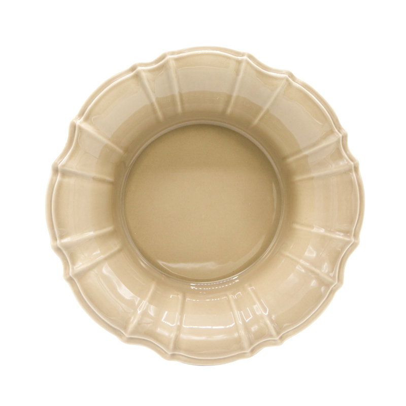 Chloe Pasta Bowl, Taupe, 11.81"