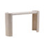 Console étroite de 53 po avec plateau en faux marbre, canapé d'entrée moderne pour le salon ou le couloir