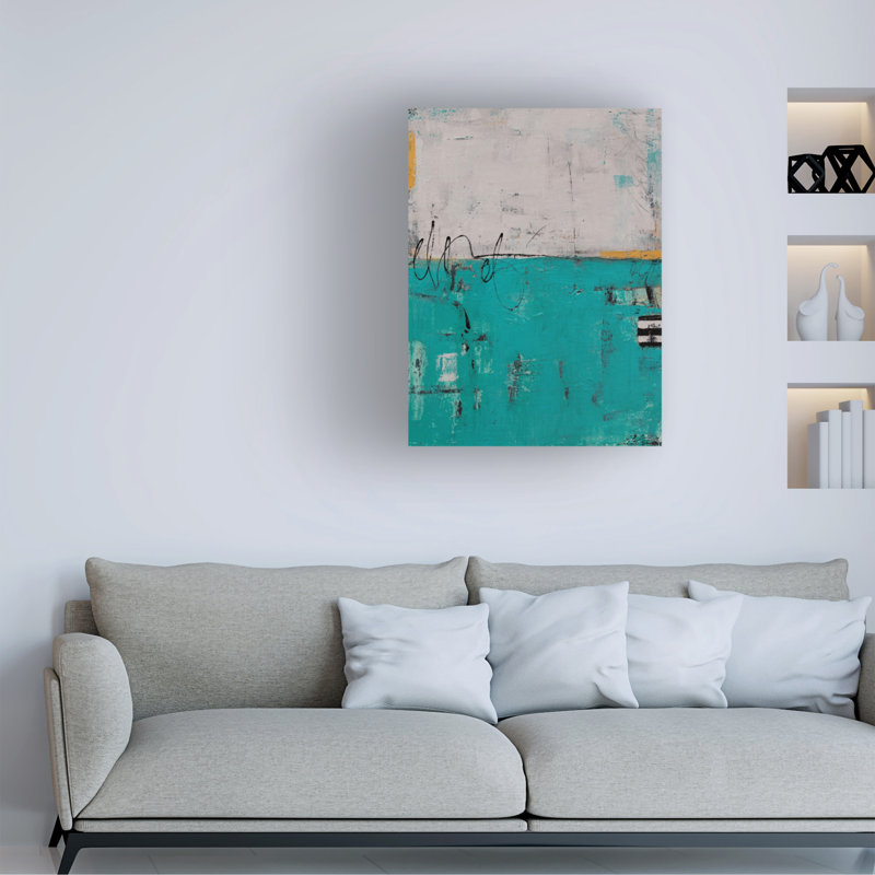 Art mural sur toile tendue - Erin Ashley «Urban Harmony» pour décoration de salon, de chambre à coucher ou de bureau - 35 x 47