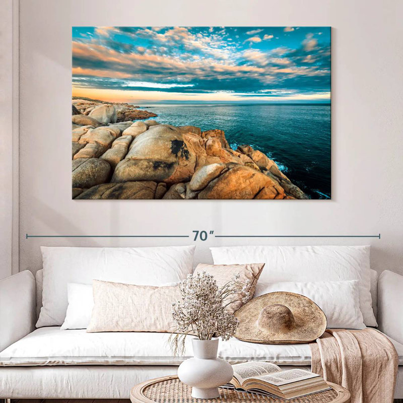 Plage Gillard Fleurieu, H 34 po x l 51 po
