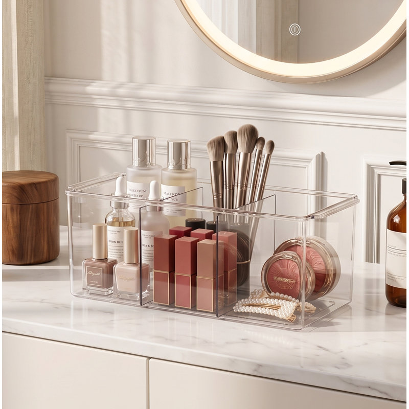 Plastic Makeup Organiser