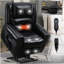 Fauteuil inclinable électrique Power Massage à double massage thermique, similicuir-570857069