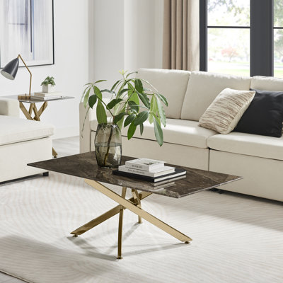Lenworth Pedestal Coffee Table