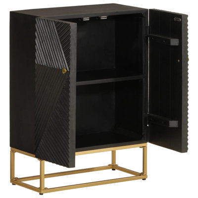 Iron Rectangle Accent Cabinet