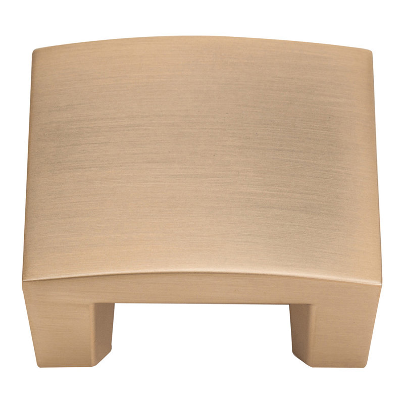 Centinel 1 3/4" Length Square Knob, Champagne