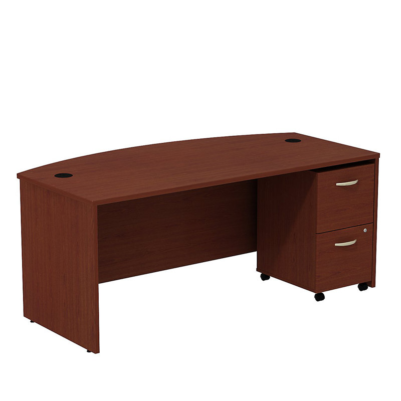 Office 500 Collection Writing Desk, Mahogany