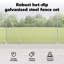 Vidaxl Fence With Posts Steel-116797987-116797977